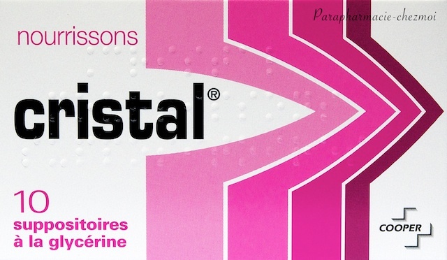 Cristal Suppositoires A La Glycerine Nourrissons Parapharmacie Chez Moi