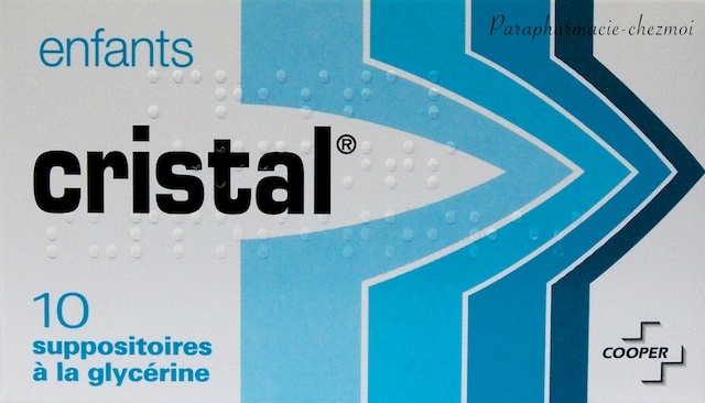 Cristal Suppositoires A La Glycerine Enfants Parapharmacie Chez Moi