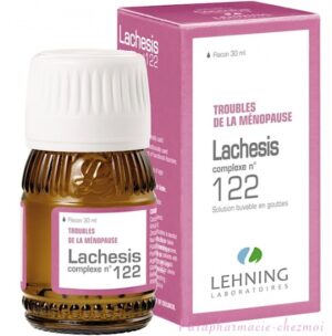 LEHNING N°122 LACHESIS COMPLEXE TROUBLES DE LA MÉNOPAUSE