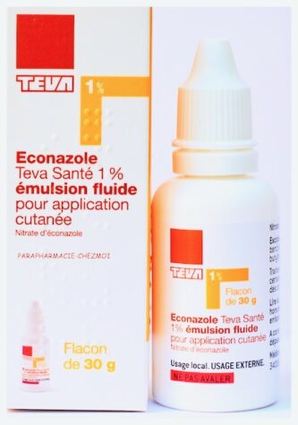 ECONAZOLE TEVA À 1% EMULSION FLUIDE - Parapharmacie Chez moi