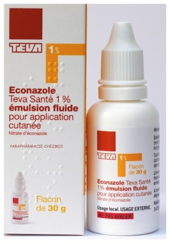 Econazole Teva A 1 Emulsion Fluide Parapharmacie Chez Moi