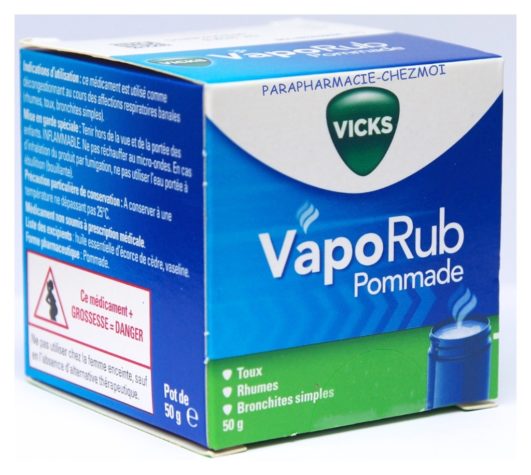 12 X Vicks Vaporub 50g - Baume Contre Le Rhume, Toux, Congestion - Neuf