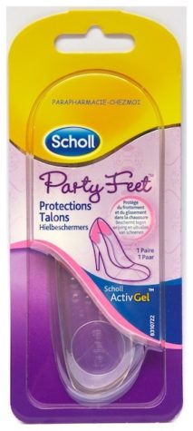 SCHOLL ACTIVGEL PARTY FEET PROTECTIONS TALONS - Parapharmacie Chez moi