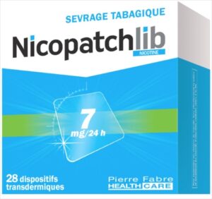 NICOPATCHLIB 28 PATCHS TRANSDERMIQUES 7MG/24H