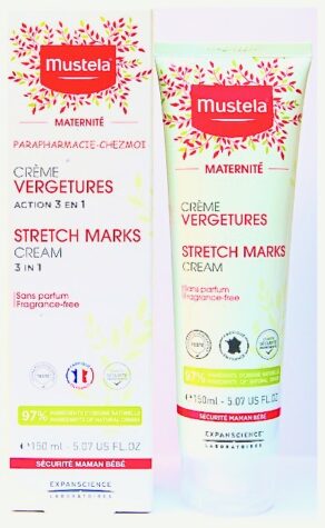 Mustela - Maternité . Crème vergetures Action 3 en 1 (150 ml)