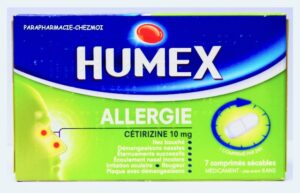 HUMEX ALLERGIE CETIRIZINE COMPRIMÉS