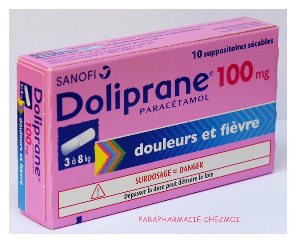 Doliprane 100 Mg Suppositoires Parapharmacie Chez Moi