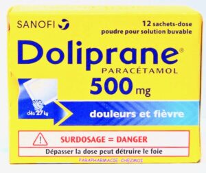 DOLIPRANE 500 MG SACHETS -DOSE