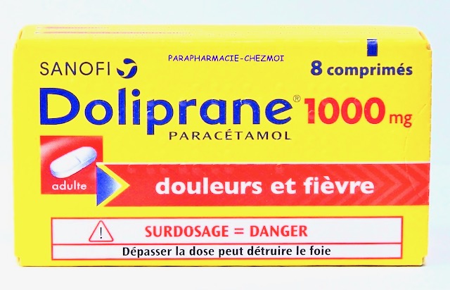 Sanofi Aventis - DOLIPRANE 1000 mg, Poudre pour Solution Buvable - 8 Sachet  - 3400936246980