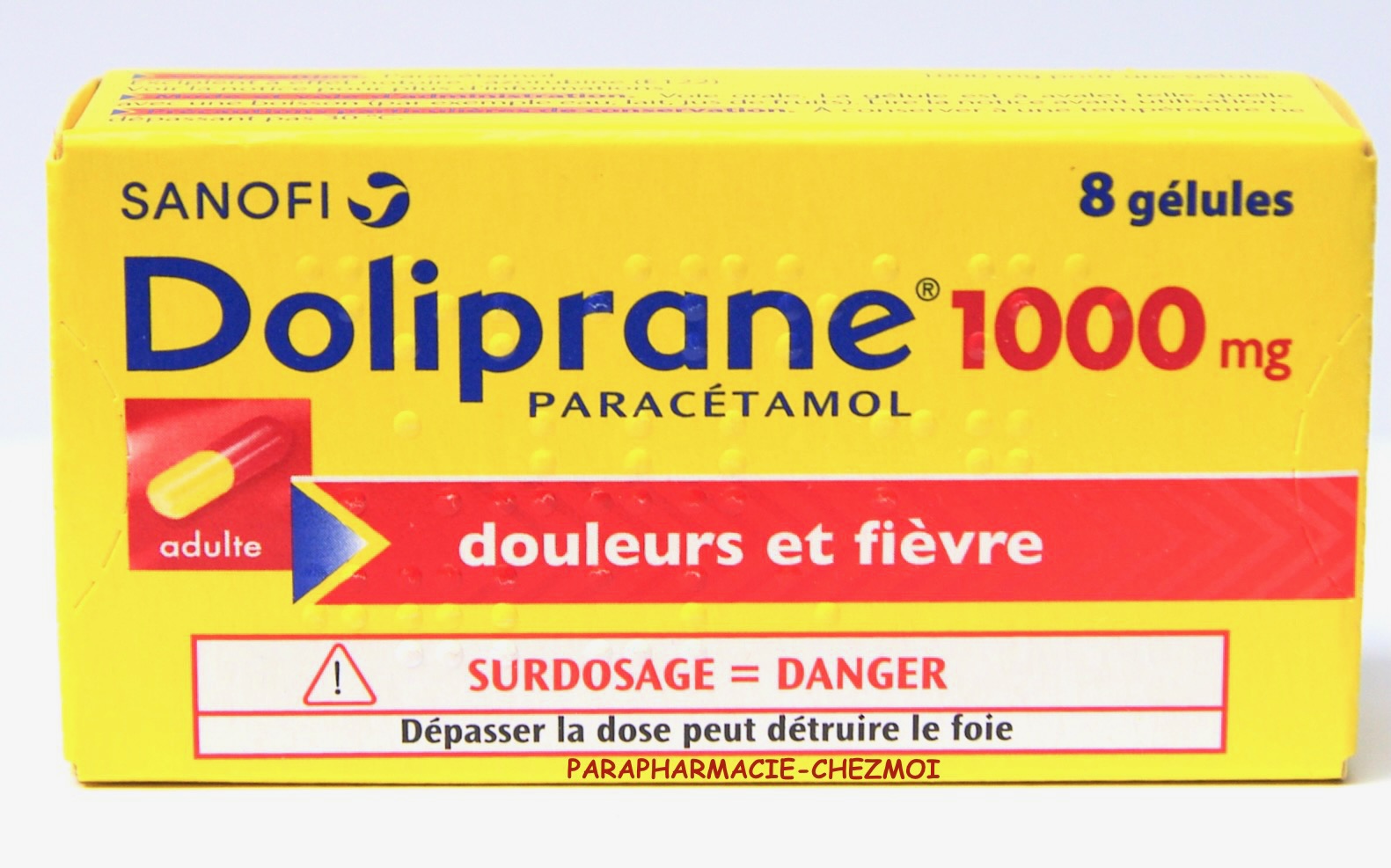 DOLIPRANE 1000 MG GÉLULES Parapharmacie Chez moi