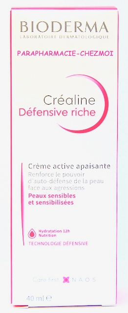 BIODERMA CRÉALINE DÉFENSIVE RICHE CRÈME ACTIVE APAISANTE