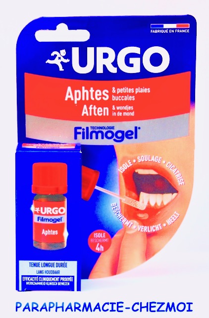 Mode d'emploi : Comment utiliser Urgo Aphtes Filmogel® et petites plaies  buccales ? 