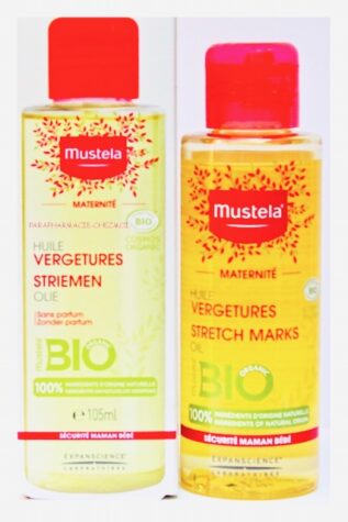 Mustela - Maternité . Huile vergetures BIO (105 ml)