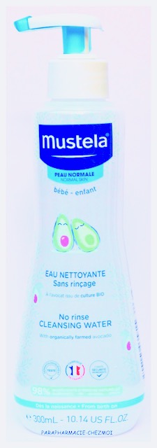 Mustela Eau nettoyante sans rincage