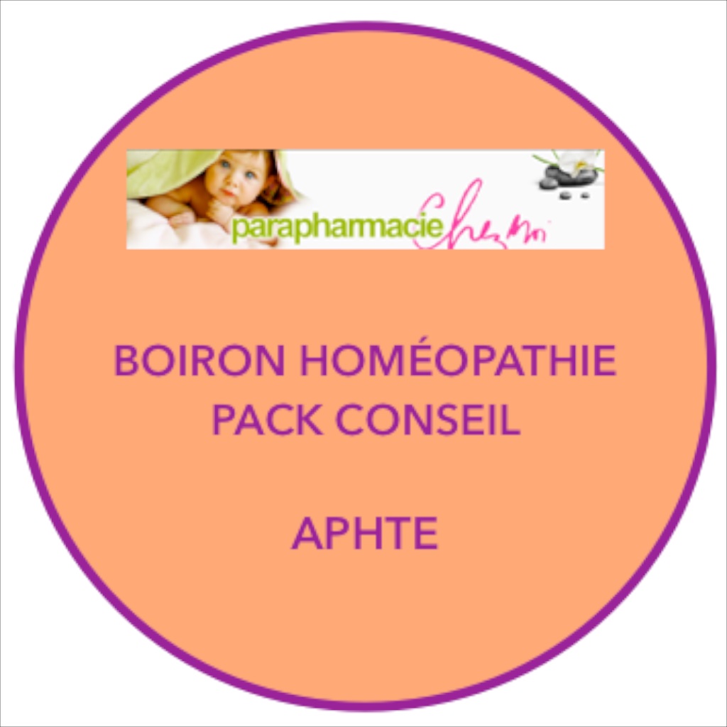 Boiron Homeopathie Pack Conseil Aphtes Parapharmacie Chez Moi