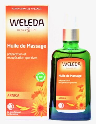 WELEDA HUILE DE MASSAGE A L'ARNICA - Parapharmacie Chez moi