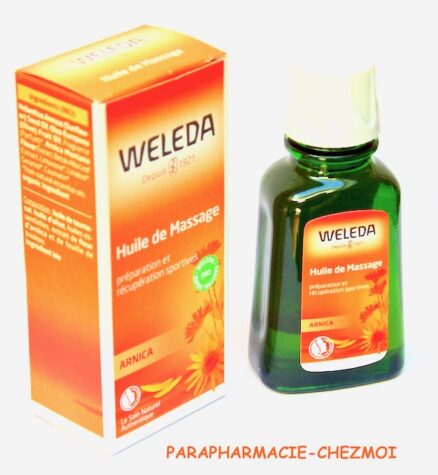 WELEDA HUILE DE MASSAGE A L'ARNICA - Parapharmacie Chez moi