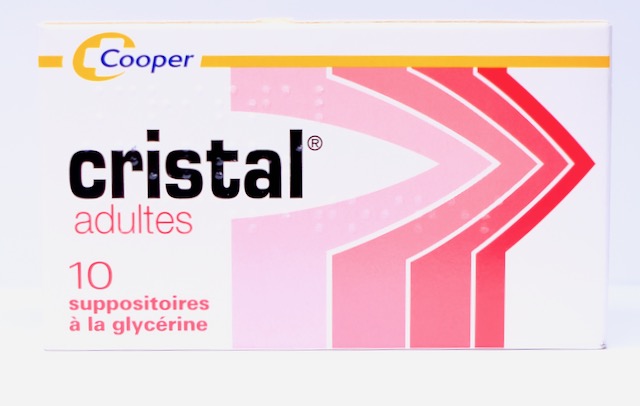 SUPPOSITOIRE ENFANT CRISTAL - Boîte de 10