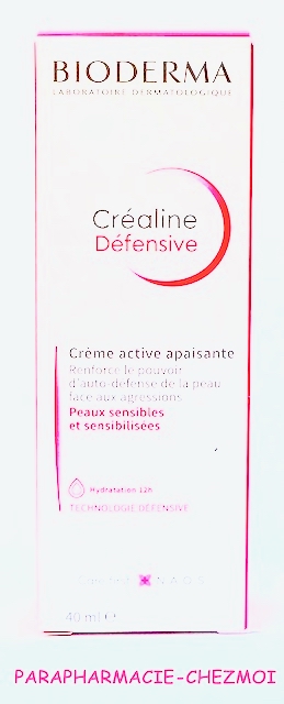 BIODERMA CRÉALINE DÉFENSIVE CRÈME ACTIVE APAISANTE