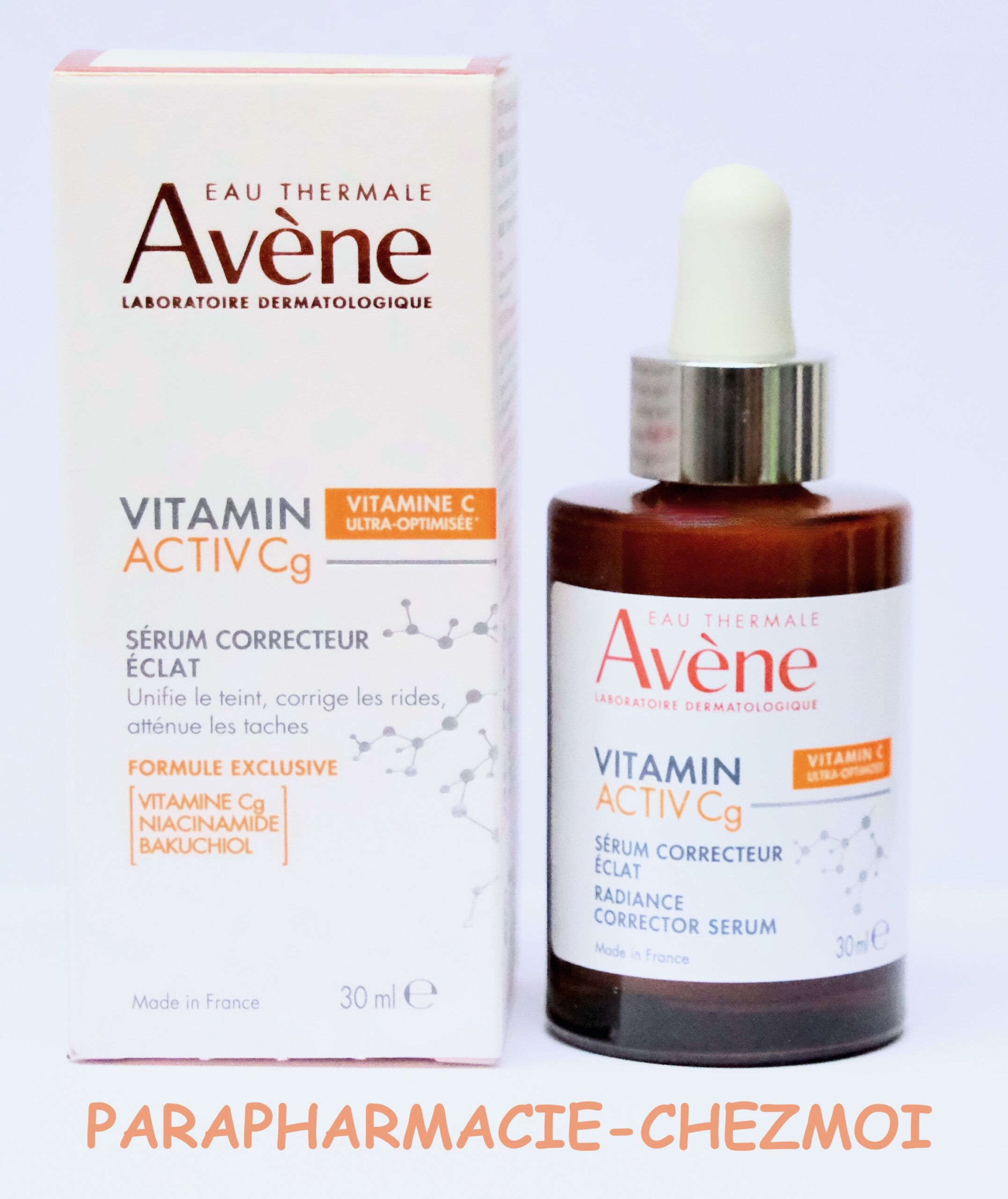 AVENE SÉRUM CORRECTEUR VITAMIN ACTIV Cg Parapharmacie Chez moi